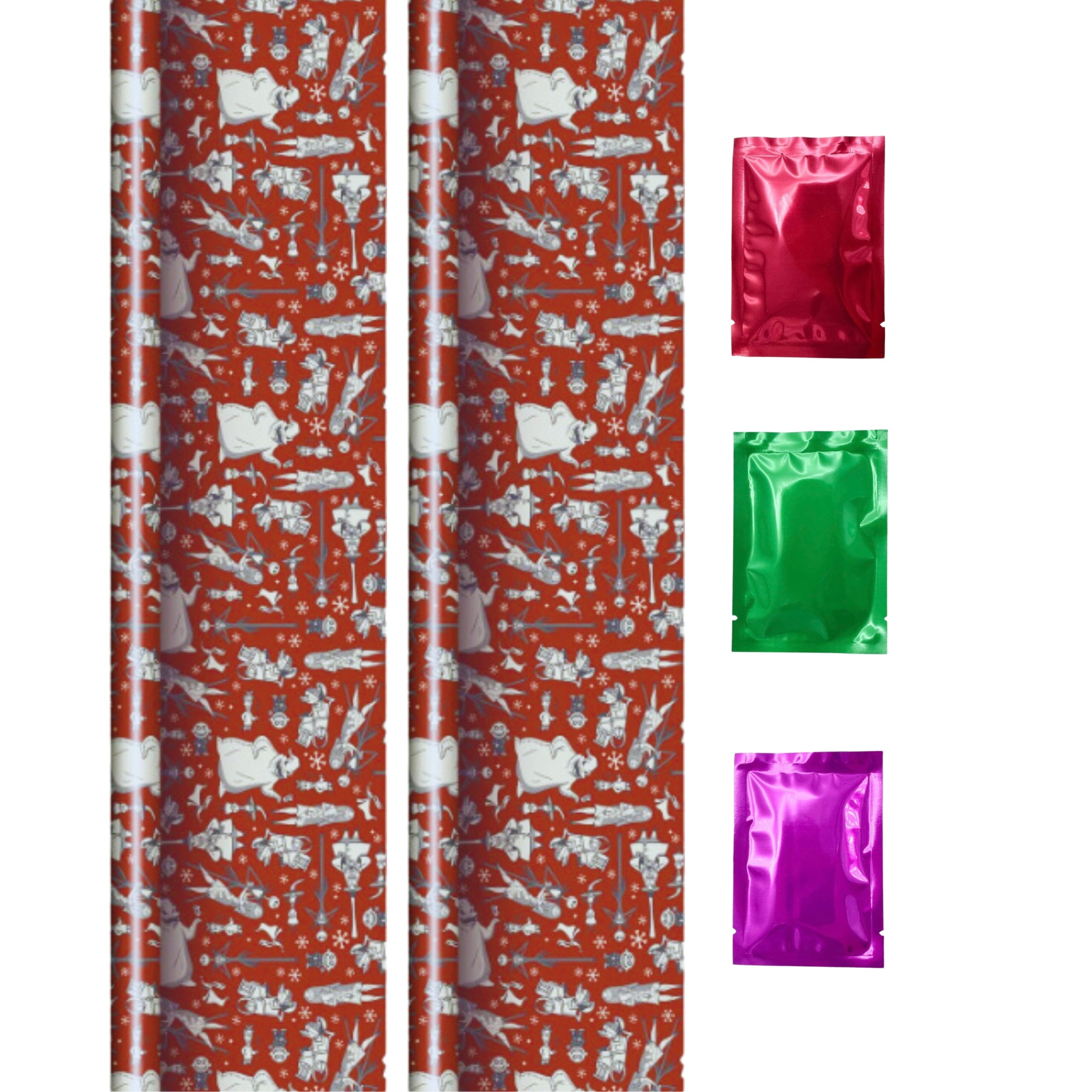 Nightmare Before Christmas Gift Wrapping Paper (2 Rolls, Total 40 sqft ...