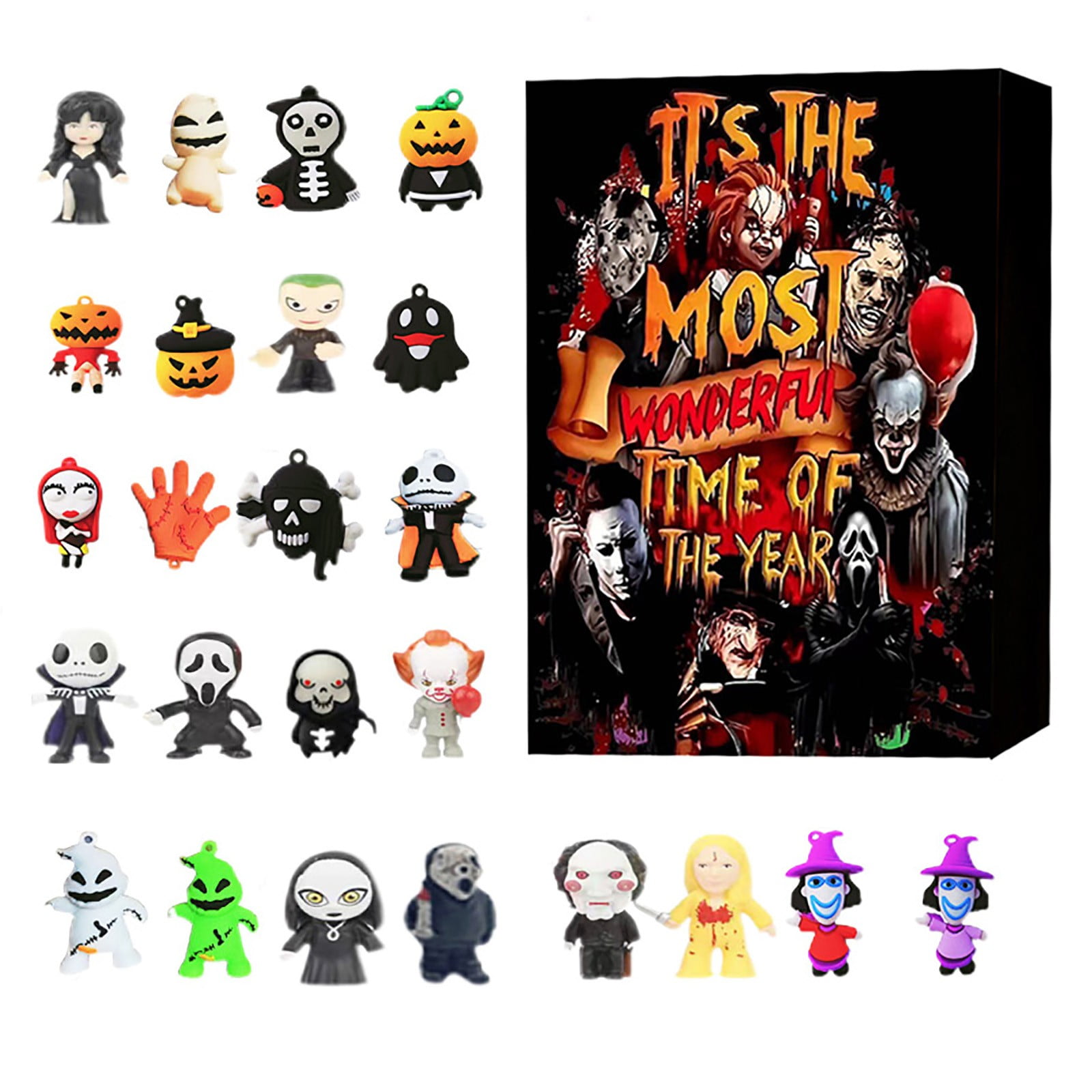 Nightmare Before Christmas Halloween Advent Calendar 2025 Upgraded, 24 ...