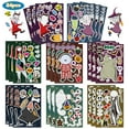 thumbnail image 1 of Nightmare Before Christmas Make a face Stickers 24PCS Cartoon Decals for Christmas Halloween Birthday Party Decorations,Jack Skellington Nightmare Before Christmas Gifts Party Favors  Party Supplies, 1 of 6
