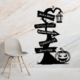 thumbnail image 1 of Nightmare Before Christmas Pathway Signage Cartoon Wall Sticker Art Decal for Girls Boys Room Bedroom Nursery Kindergarten House Fun Home Decors Stickers Wall Art Vinyl Decoration Size (10x6 inch), 1 of 3