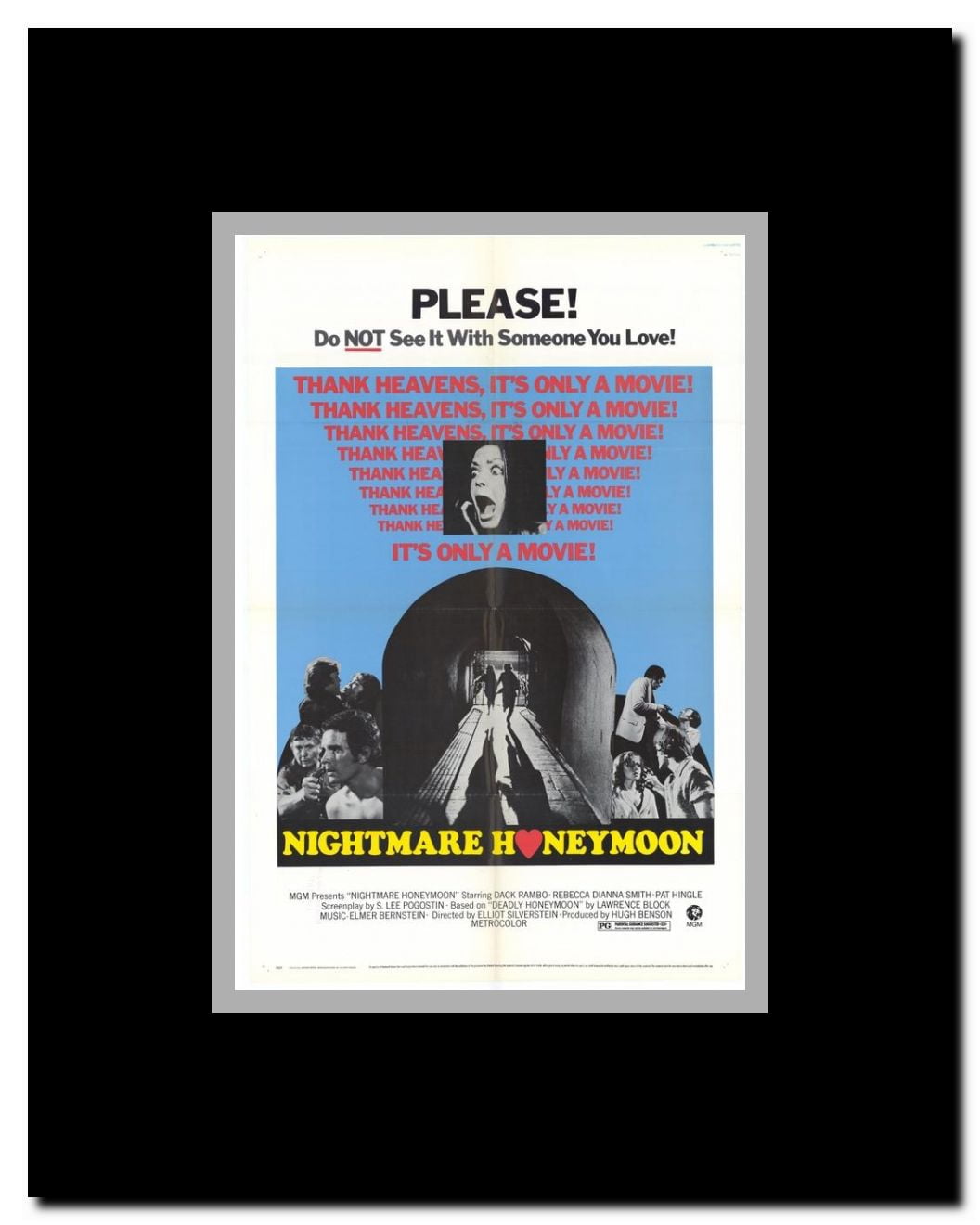 Nightmare Honeymoon Framed Movie Poster