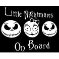 thumbnail image 1 of Nightmare On Board Vinyl Car 6 Inch Decal Horror Movie Classic Nightmare Before Christmas Jack Skellington NBC, 1 of 4