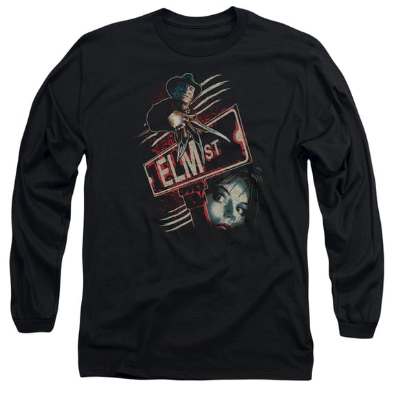 Nightmare On Elm Street - Elm St - Long Sleeve Shirt - XXX-Large