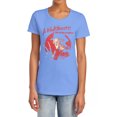 thumbnail image 1 of Nightmare On Elm Street Freddy Circle Women's T Shirt, Carolina Blue, Large, 1 of 6