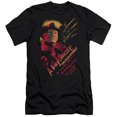 thumbnail image 1 of Nightmare On Elm Street - Freddy Claws - Premium Slim Fit Short Sleeve Shirt - Small, 1 of 2