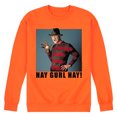 thumbnail image 1 of Nightmare On Elm Street - Hay Gurl Hay - Men's Crew Neck Fleece Pullover, 1 of 6