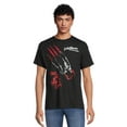 thumbnail image 1 of Nightmare On Elm Street Men's Big & Tall Claw Catch Graphic Tee, Sizes S-3XL, 1 of 5