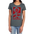 thumbnail image 1 of Nightmare On Elm Street Never Sleep Again Women's T Shirt, Charcoal, Medium, 1 of 6