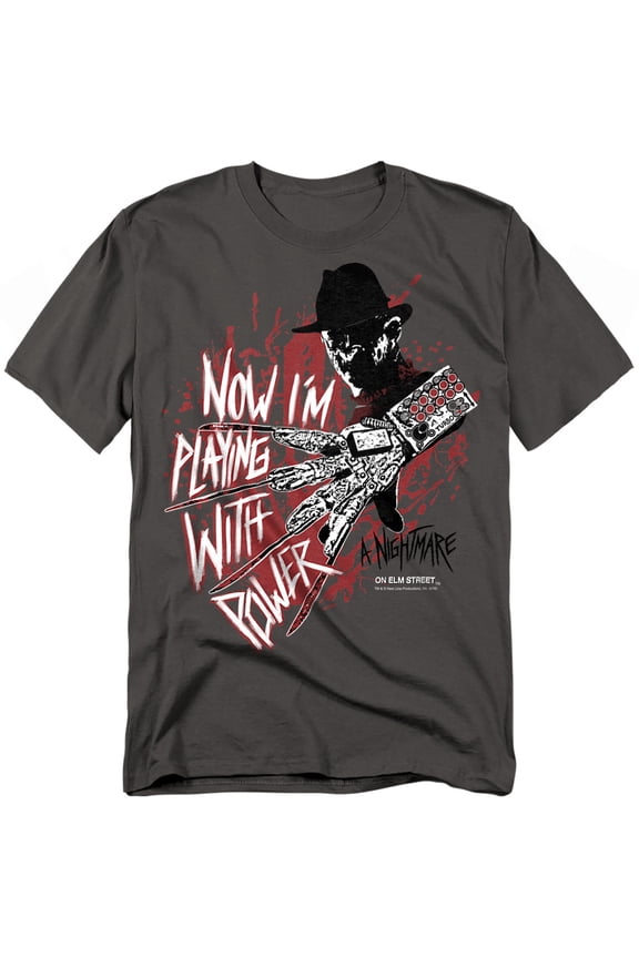 Nightmare On Elm Street T-Shirt Playing With Power Unisex Graphic Tee For Men & Women