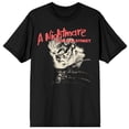 thumbnail image 1 of Nightmare On Elm Street Vintage Freddy Crew Neck Short Sleeve Men's Black T-shirt-XL, 1 of 4