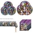 thumbnail image 1 of Nightmare Theme Party Tableware Set Christmas Nightmare Tablecloth, Plates and Napkins Nightmare Party Supplies Before Christmas Birthday Party Decorations, 1 of 8