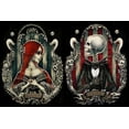 thumbnail image 1 of Nightmare before Christmas Sally and Jack - CANVAS OR PRINT WALL ART, 1 of 1