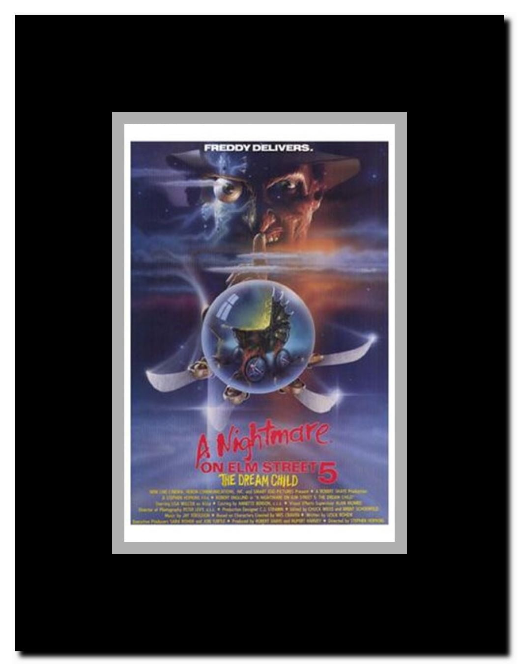 Nightmare on Elm Street 5: Dream Child Framed Movie Poster