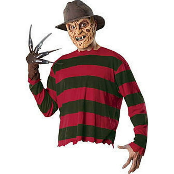 A Nightmare on Elm Street Freddy Krueger Costume Accessory Set for Adults by Rubies, Men's One Size