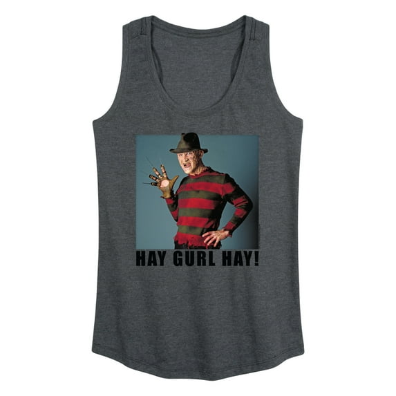 Nightmare on Elm Street - Hay Gurl Hay - Women's Racerback Tank Top