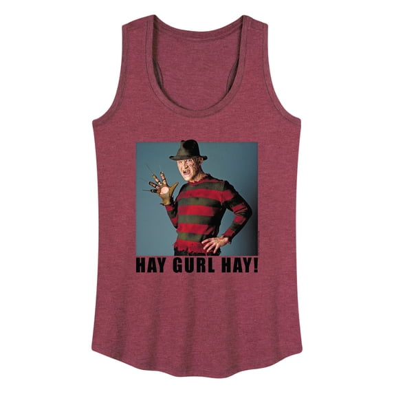 Nightmare on Elm Street - Hay Gurl Hay - Women's Racerback Tank Top
