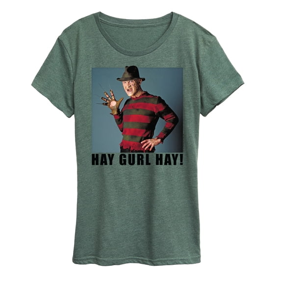 Nightmare on Elm Street - Hay Gurl Hay - Women's Short Sleeve Graphic T-Shirt