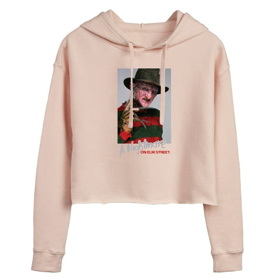 Nightmare on Elm Street - Man Of Your Dreams - Juniors Cropped Pullover Hoodie