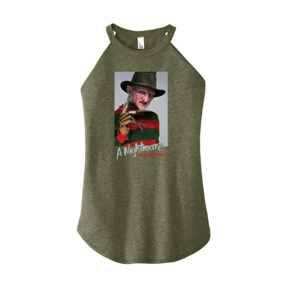 Nightmare on Elm Street - Man Of Your Dreams - Juniors High Neck Tank Top