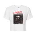 thumbnail image 1 of Nightmare on Elm Street - Nightmare Freddy - Juniors Cropped Cotton Blend T-Shirt, 1 of 5