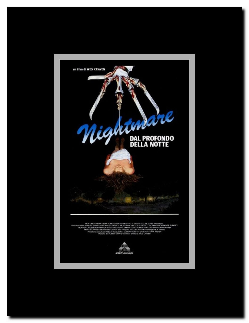 Nightmare on Elm Street a Framed Movie Poster