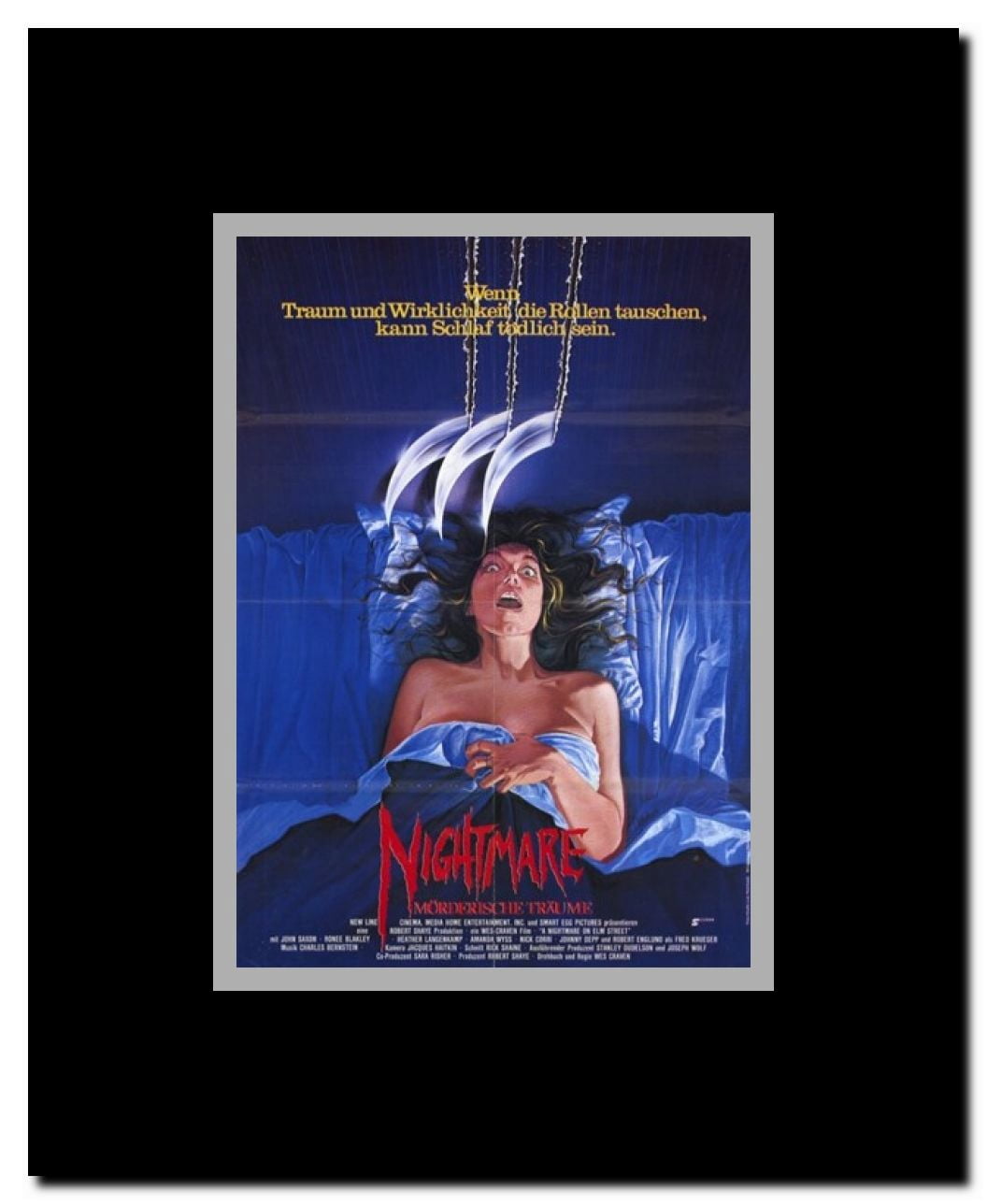 Nightmare on Elm Street a Framed Movie Poster
