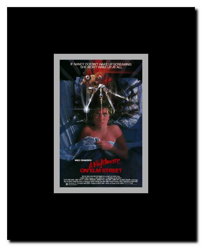 Nightmare on Elm Street a Framed Movie Poster