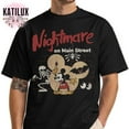 thumbnail image 1 of Nightmare on Main Street T-shirt, Vintage Mickey Halloween Tee, Funny Spider Skeleton Retro Disney Shirt for Halloween 2025 Party, 1 of 2