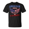 thumbnail image 1 of Nightmares Outfits T-Shirt – Vintage American Flag Dream Design, Bold Retro Style Shirt, Patriotic Nightmare Theme, Cool Dream-Inspired Graphic Tee, 1 of 3