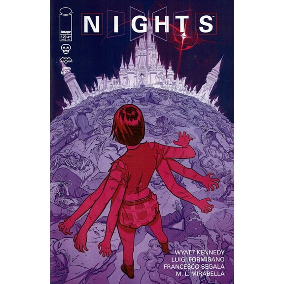 Nights #12 VF ; Image Comic Book