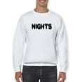 thumbnail image 1 of Nights Striped Pattern Sweatshirt Men -GoatDeals Designs, Male XX-Large, 1 of 4