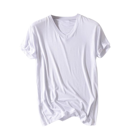 Nightshirt for Mens Plus Size V-Neck Short Sleeve Tops Soft Oversized Pajamas Tees Sleepwear Henley Shirts