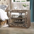 thumbnail image 1 of Acme Nightstand in Antique Gold Finish 23793, 1 of 6
