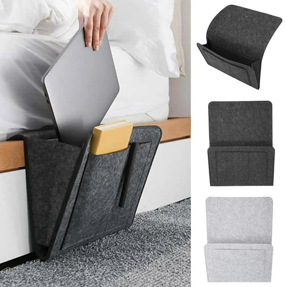 Nightstand Bed Side Pouch Remote Control Opknoping Caddy For Bank Organizer Sofa
