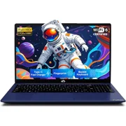15.6" FHD Laptop Computer, Intel Pentium N150 Beat i3-1115G4, 4-Core Up to 3.4GHz, Laptop with Backlit Keyboard 65W GaN Type-C Fingerprint 8GB RAM 256GB SSD, for Home-Student and Business