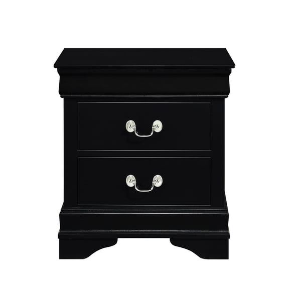 Nightstand for Bedroom Decor | Traditional Design with Elegance | Wood and Engineered Wood Structure | No Assembly Required