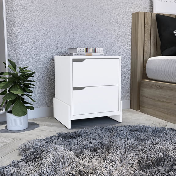 Nightstand with Ample Storage Space / Perfect for Bedroom Essentials