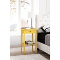thumbnail image 1 of Nightstand with Yellow Finish | Durable Build & Drawer Storage | Modern Living, 1 of 2