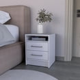 thumbnail image 1 of Nightstand with upper shelf / Bedside nightstand function / Long-lasting product design, 1 of 4