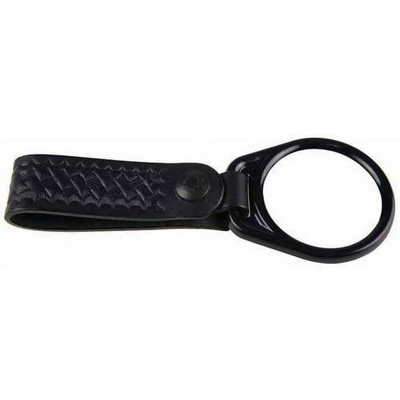 Nightstick 9850-BRBW Basket Weave Leather Belt Ring