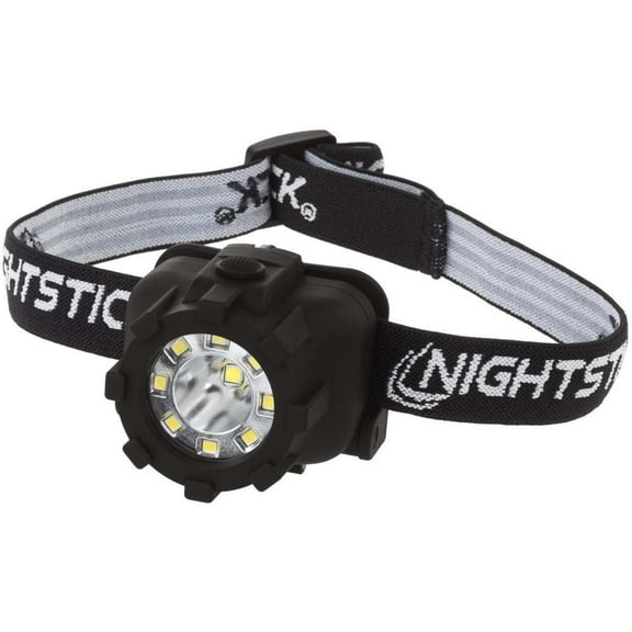 Nightstick NSP-4604B Dual-Light Headlamp, Black