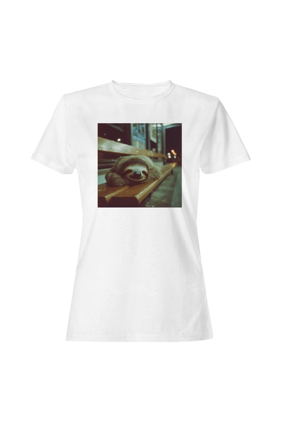 Nighttime Sloth Serenity Women's T-shirt