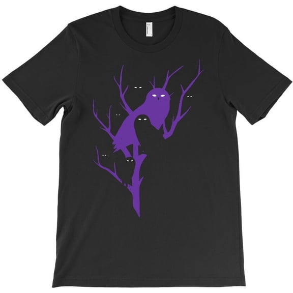 Nightwatchers Funny Owl Graphic Tee, Bird Themed - High Quality, H5725 T-Shirt, for Men and Women, Up to Size 5XL