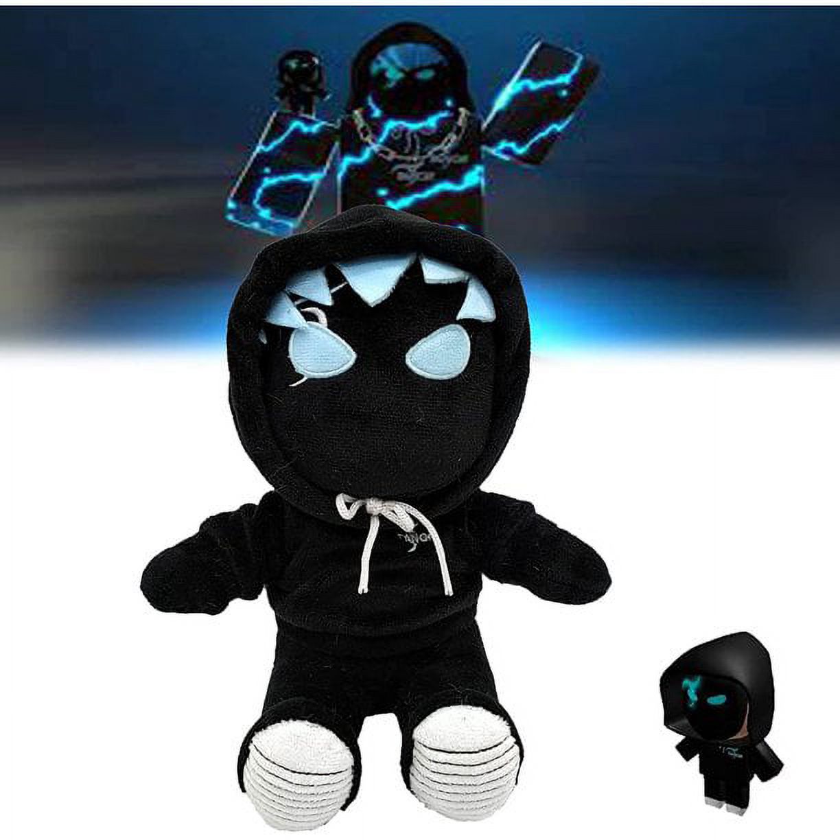 Nightwill Tanqr Plush,8.27in Grim Black Face Tanqr Stuffed Animal Doll