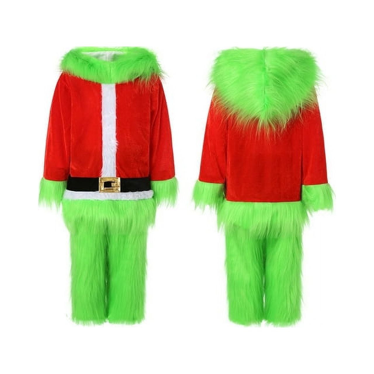 Nightwill Toddler Kids Boys Grinch Costume Christmas Outfit Santa Claus ...