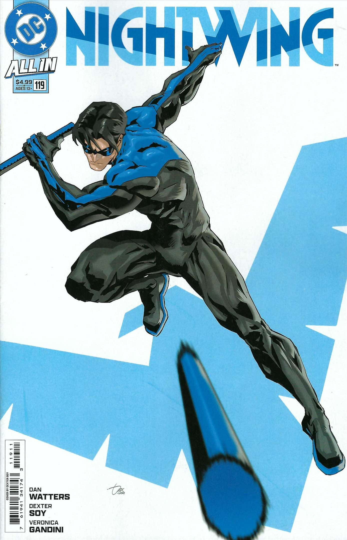 Nightwing (4th Series) #119A VF ; DC Comic Book