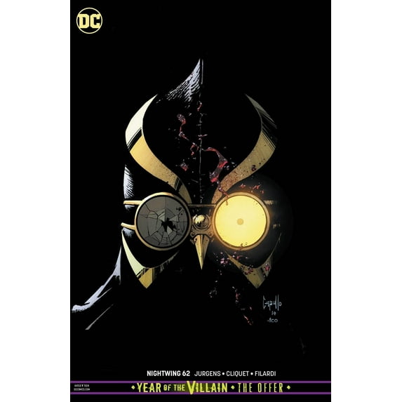 Nightwing #62 (Card Stock Var Ed Yotv The Offer) DC Comics Comic Book