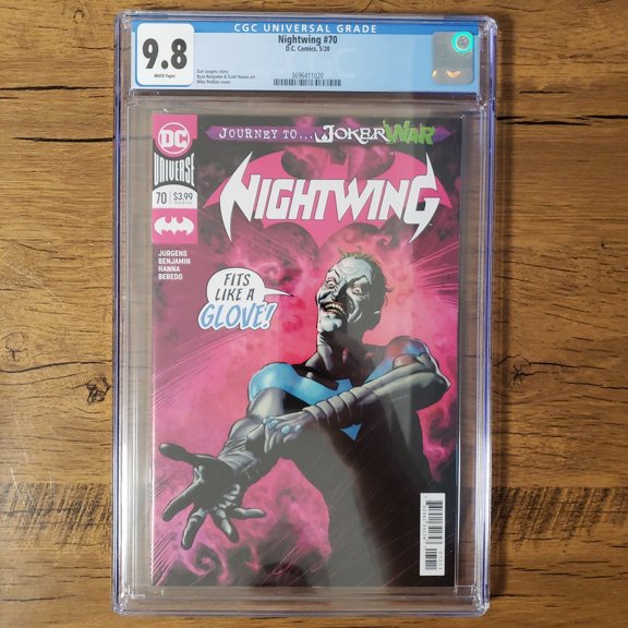 Nightwing #70 - CGC 9.8 Comic Book