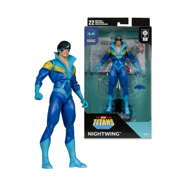 Nightwing (DC Direct: Teen Titans) 7" Action Figure w/ Digital Collectible - McFarlane Toys