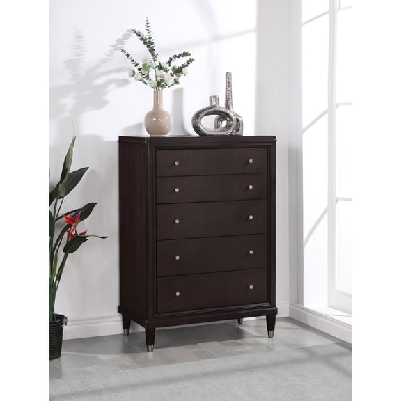 Niguel Brown 5-Drawer Chest